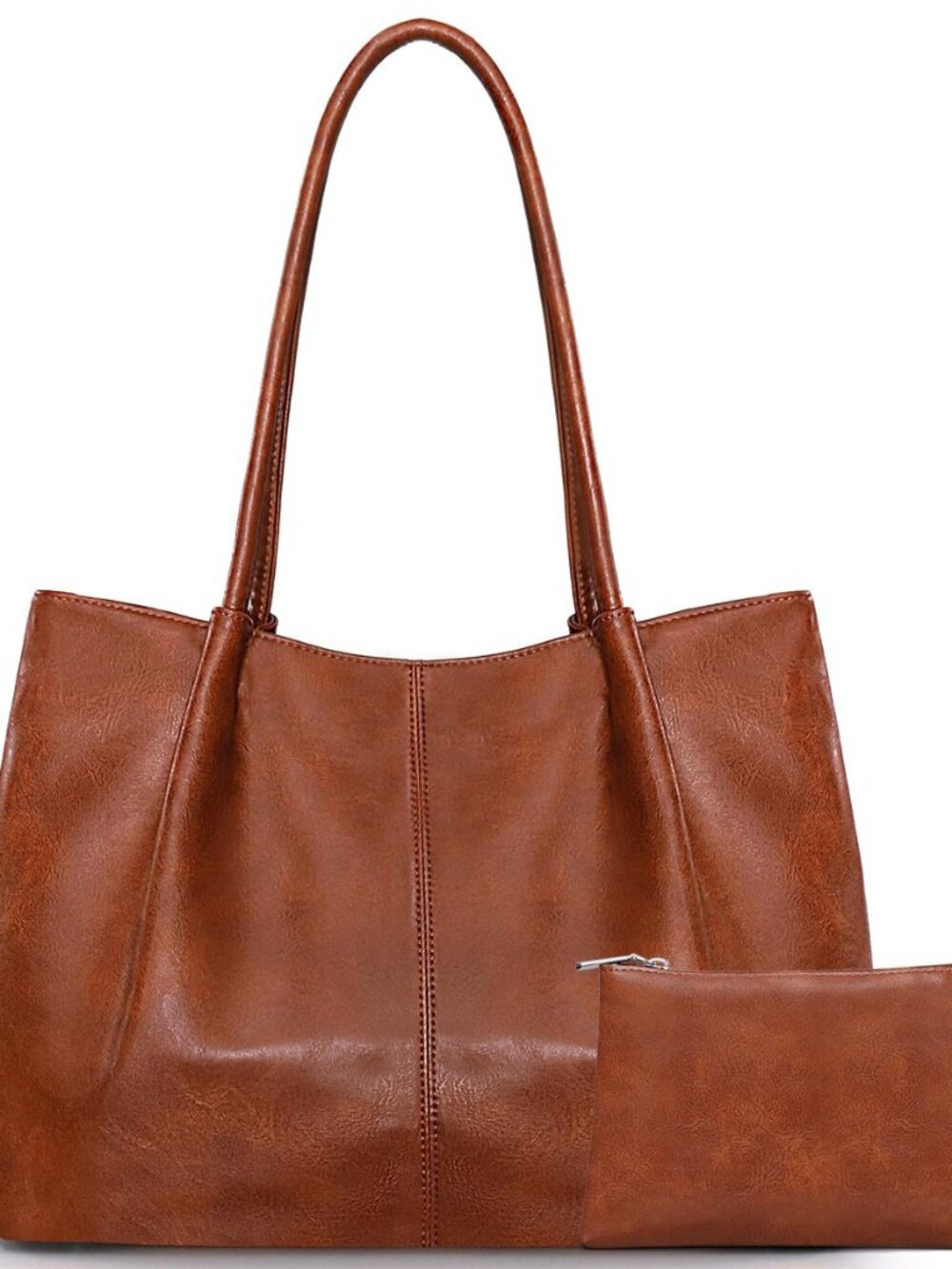 Large Tote Bag for Women Work Vegan Leather 16L Big Purses Shoulder